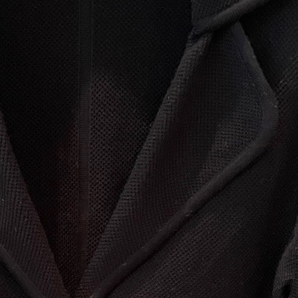 PORTS black knit wool blazer - Picture 3 of 5